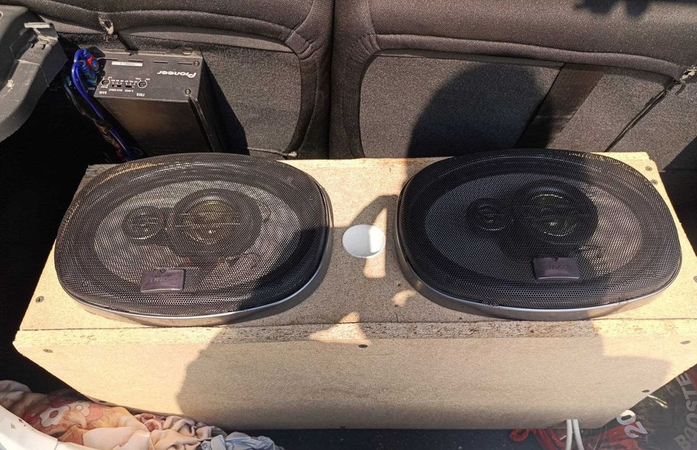 Kenwood kolonka + Pioneer Усилитель(комплект)