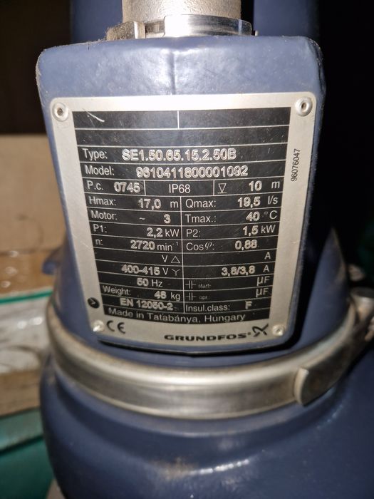 Насос дренажный Grundfos