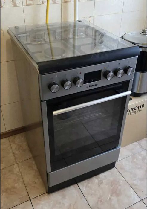 Газплита с электродуховкой