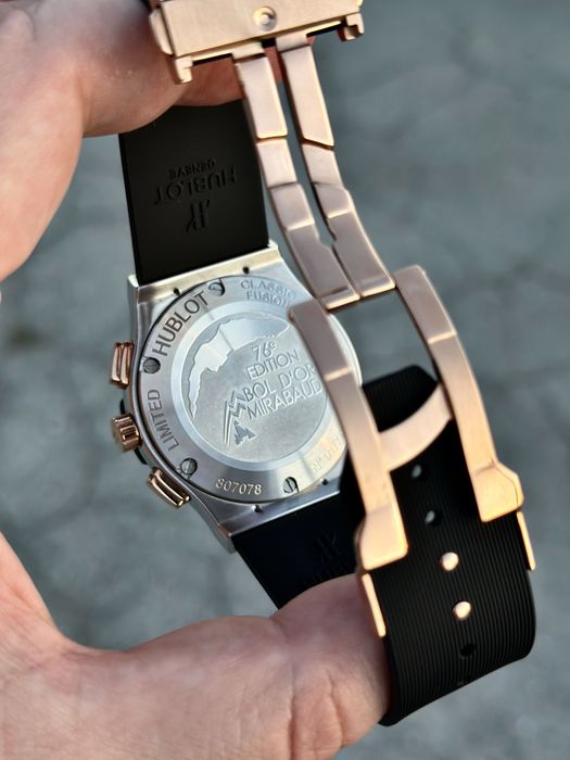 hb classic fusion chronograph 42,mm