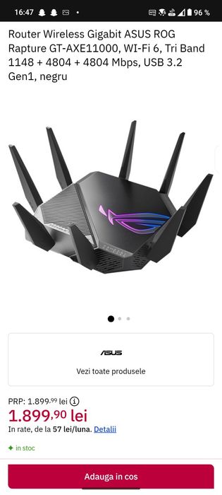 Router asus gt-axe11000