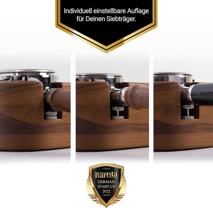 Дървена Станция за тампери за кафемашина