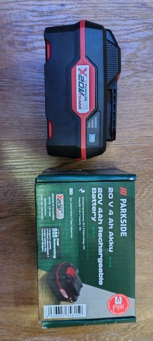 Acumulator parkside 20 v - 4 ah, Nou!