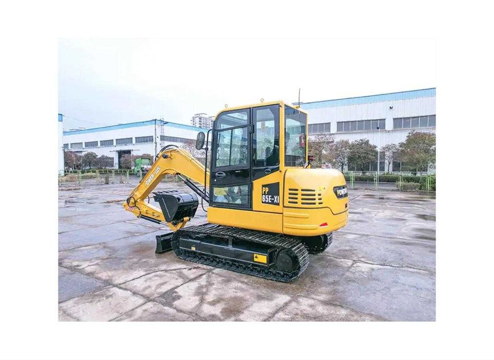 Мини-экскаватор POWERPLUS PP65E-XI — новый