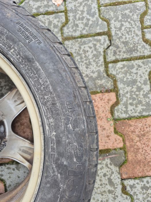 Vând jante cu cauciucuri R17 Rial Germany