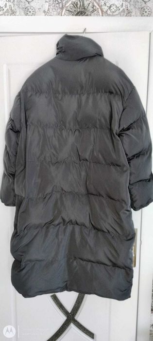 Модерно дълго сиво яке XS размер
