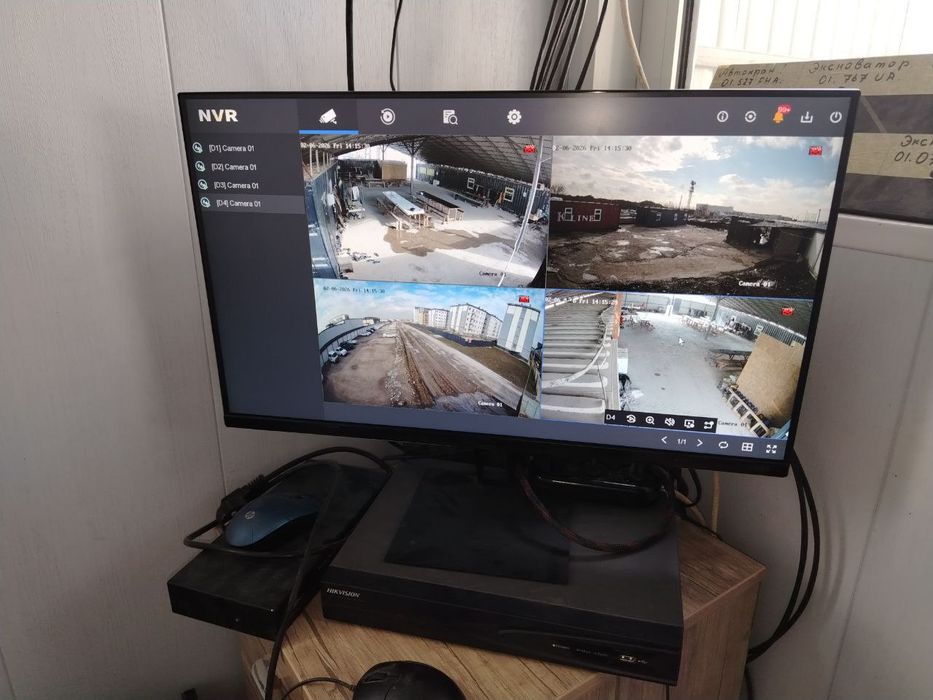 Kamera qoʻyish xizmati установка камера наблюдения 24/7