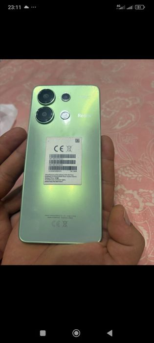 Redmi note 13 1qol idial holatta 8 128
