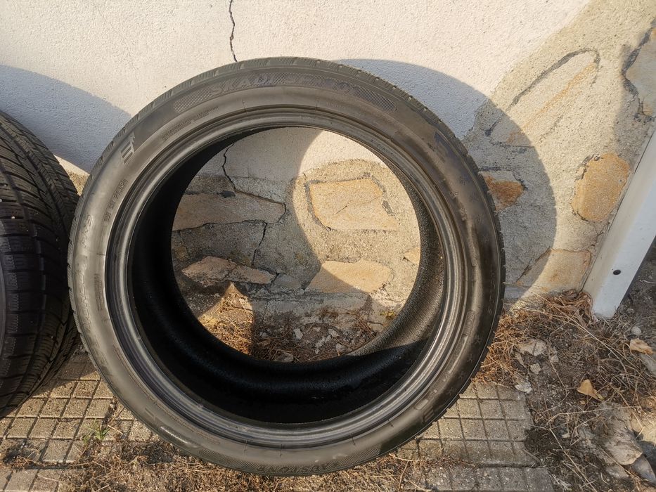 Зимни гуми с джанти 20 цола. Размера е 275/40/20.