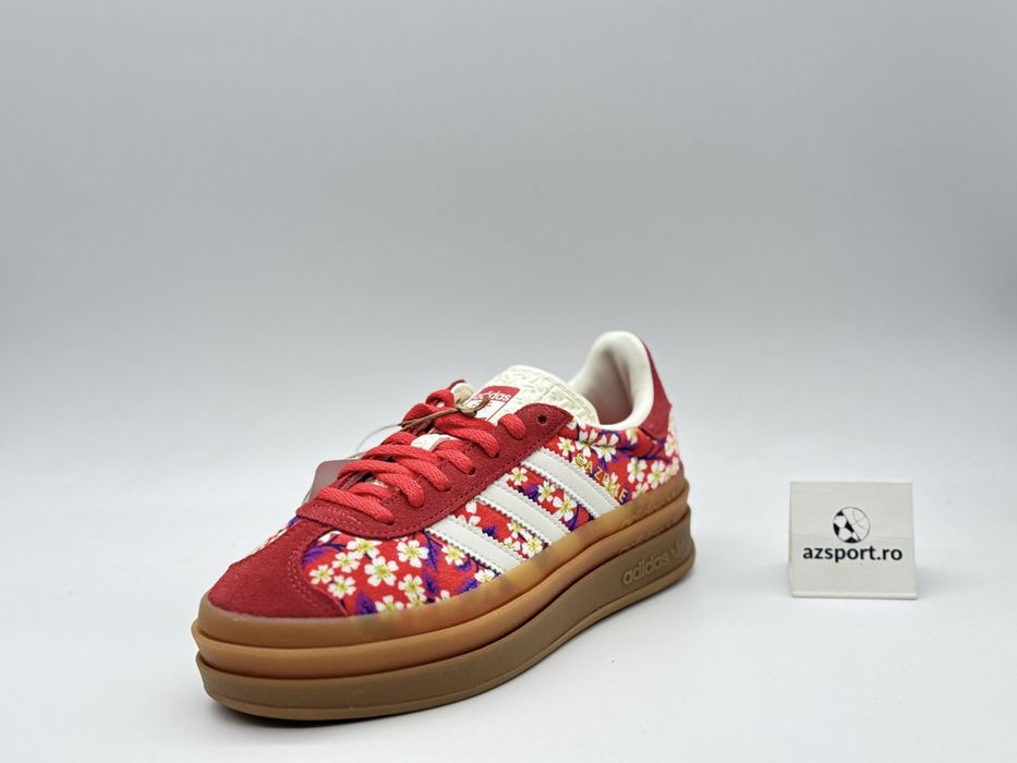 Adidas Gazelle Bold J x Liberty London Noi Originali (35 1/2)
