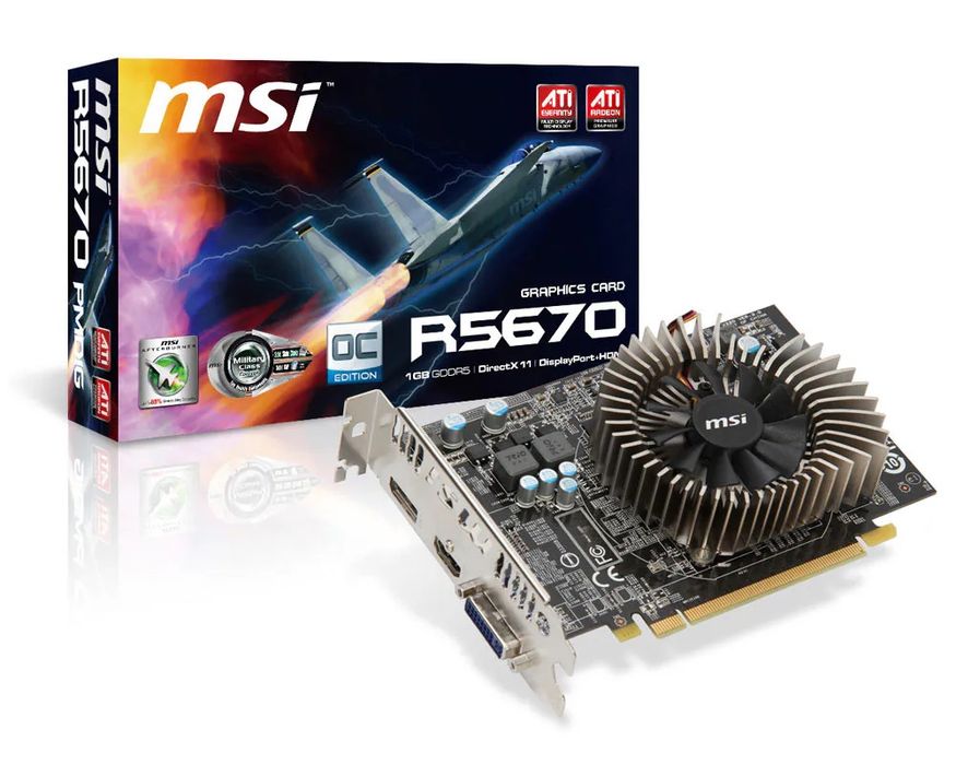 Видеокарта r5670