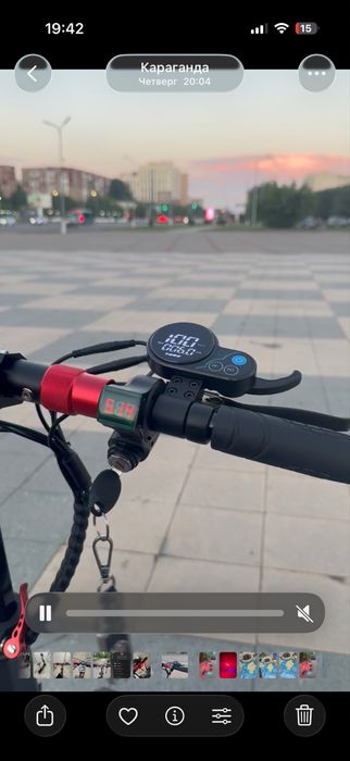 Электросамокат Kugo m4 pro maks