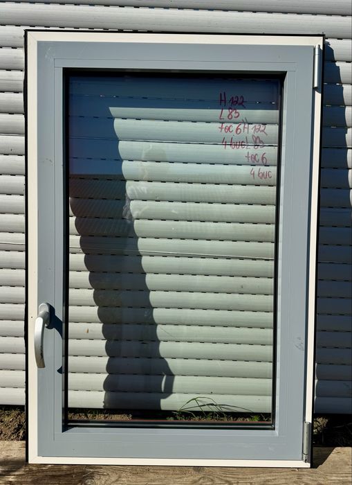 USA INTRARE FIRMA CASA Fereastra Alu industrial hala garaj H 210 x L  112 Garantie