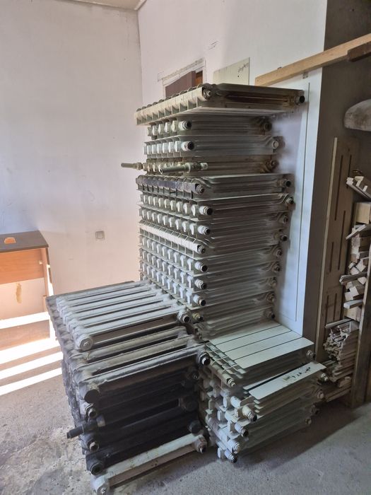 радиаторы чугунный и алюминиевые