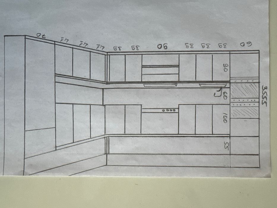 Индивидуальнная кухханая мебель на заказ