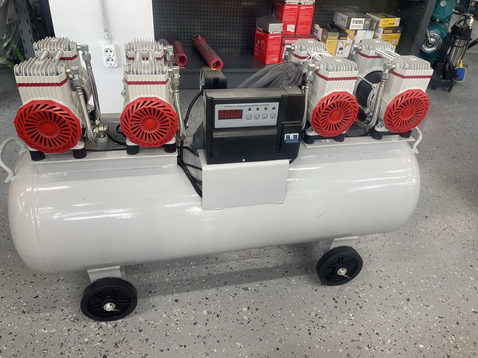 Безмаслянный компрессор ALTECO ACO 120L