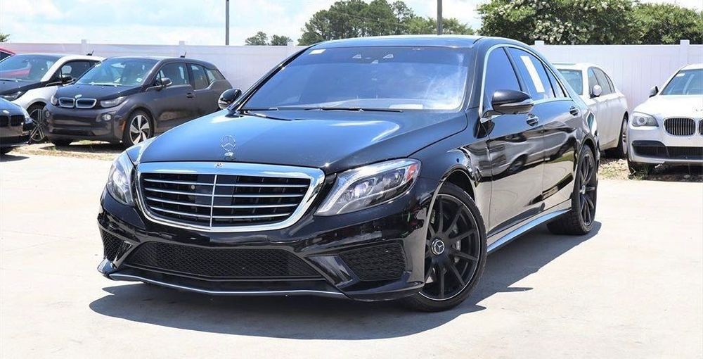 Хром решетка AMG Mercedes S класа W222 с Distronic