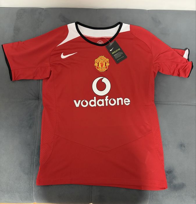 tricou fotbal jersey retro Manchester United Rooney 8 04/05