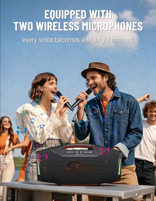 (480W) Sing-e CQS-S666 Professional Karaoke Speaker