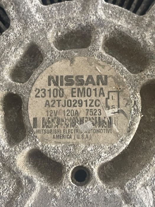 Alternator Nissan Tiida 2004 - 2013 1.6B 23100Em01A A2Tj0291Zc