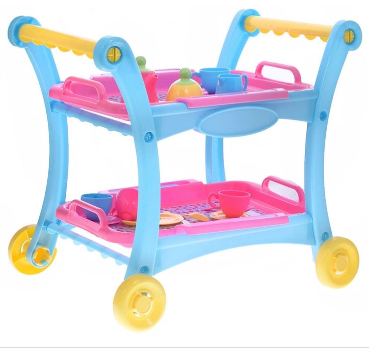 Тележка с посудой как на фото .только цветом другим .