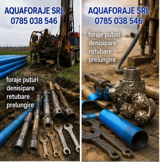 Foraje puturi pret accesibil in toata Țara