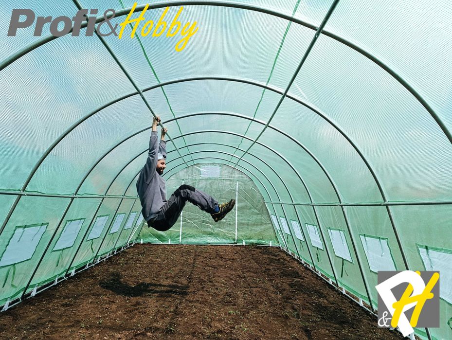 Парници с 32мм тръби - 230см височина - РЕ 180 g/m2