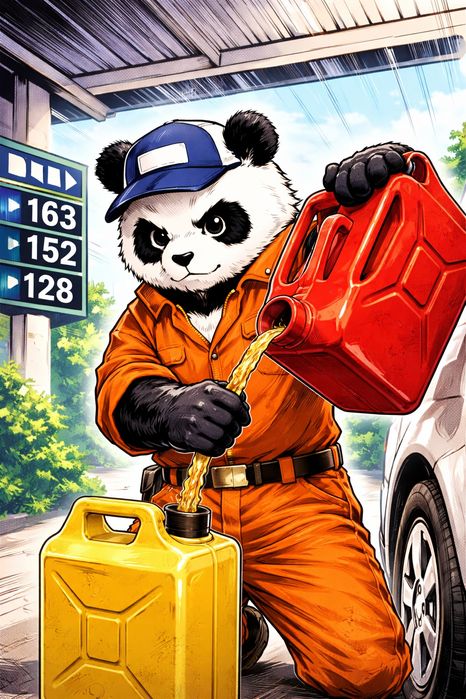 "PANDA OIL" Toshkent shaxri bo'ylab binzin dizl dastavka