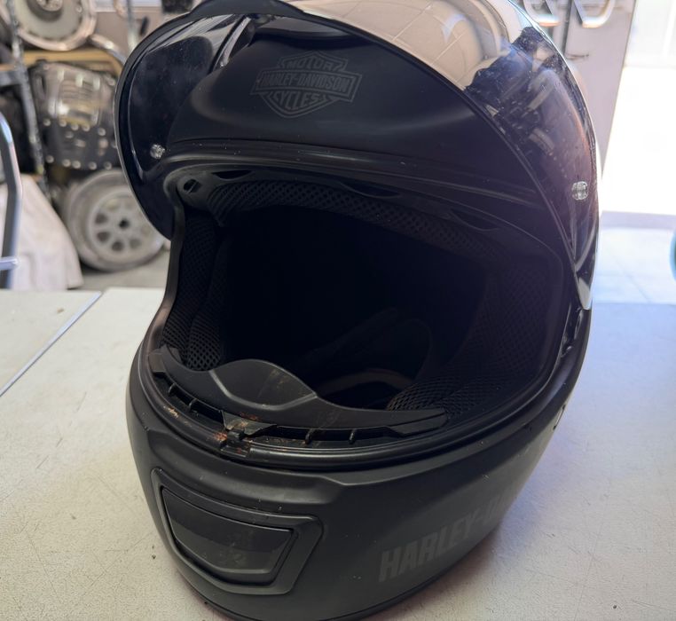 Оригинална Каска за мотор Harley Davidson Boom с вграден интерком Bluetooth / размер M