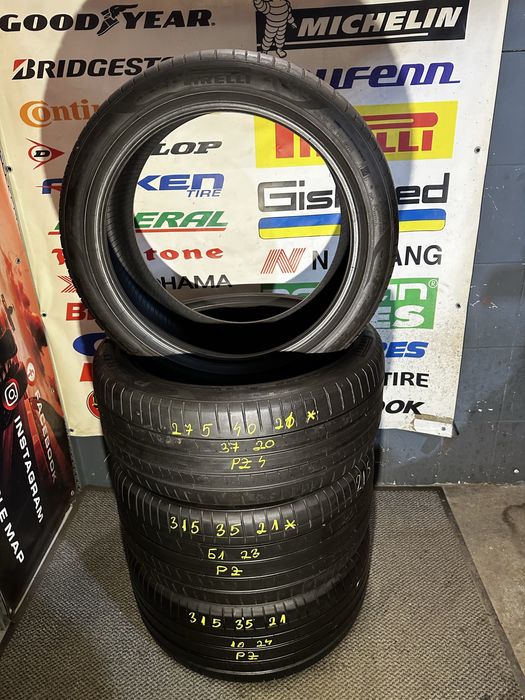 Set Complet 275/40 R21 107Y XL | 315/35 R21 111Y XL RSC Pirelli PZero Oferta