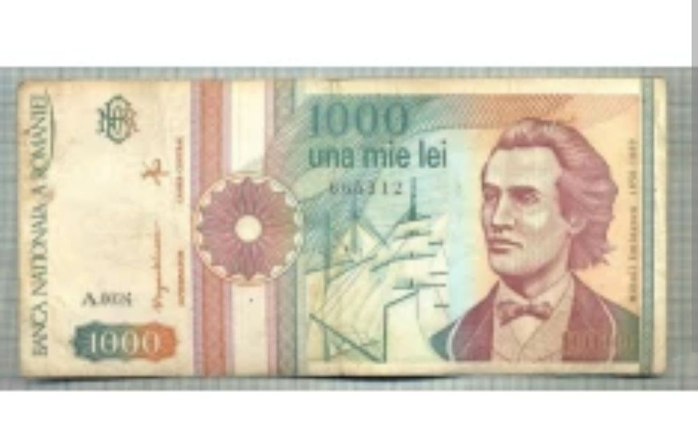 Bancnote 1000 an 1991
