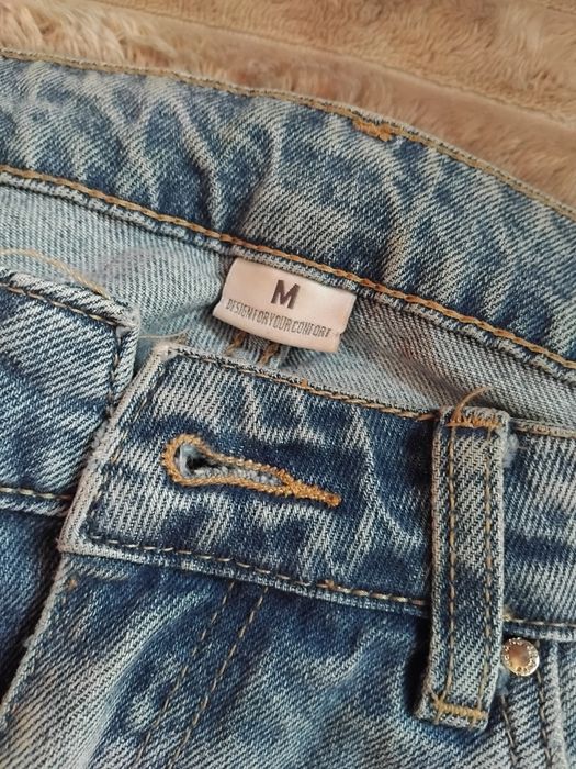 Сини дамски дънки