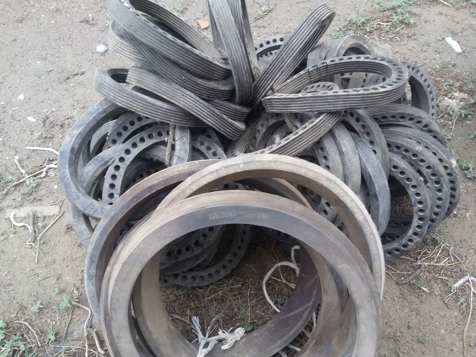 Манжеты, кольца резиновые