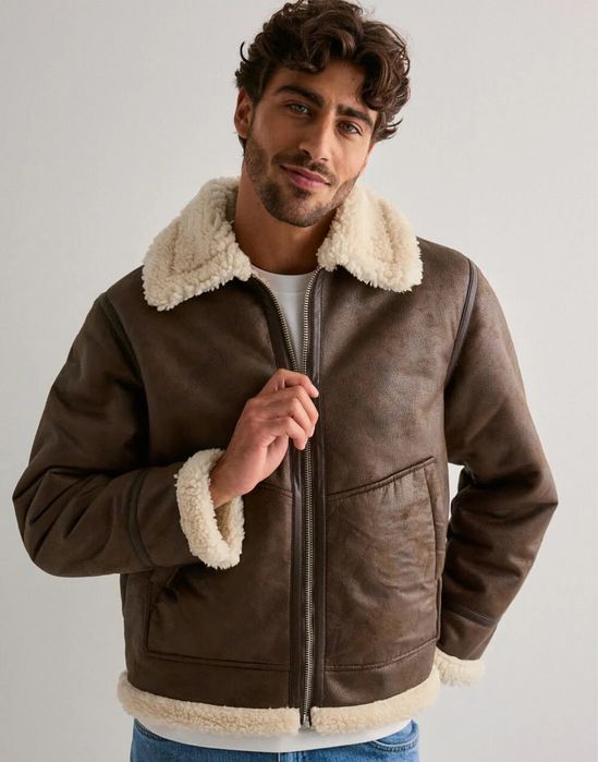 JACK & JONES JOR Liverpool Aviator Jacket ОРИГИНАЛНО мъжко яке - M-L