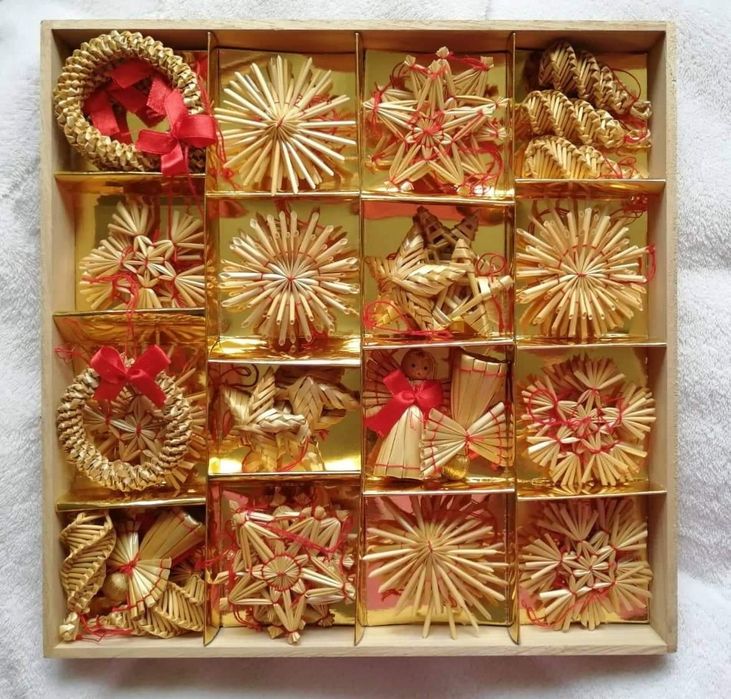 Дървени коледни орнаменти - безплатна доставка