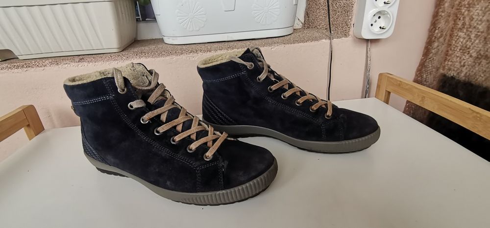 Боти Legero 39 н. Естествен велур