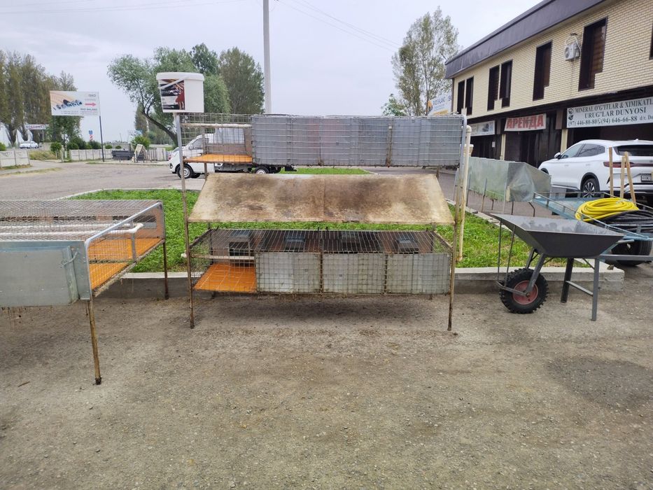Quyon jo'ja qafas кролик цыплят клеткa