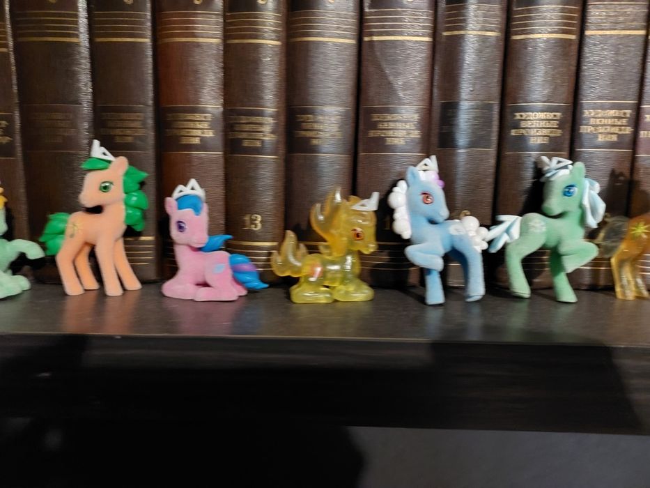 12 штук пони, коллекционные фигурки