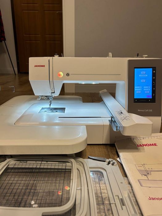 Вышивальная машина Janome memory craft 550 e