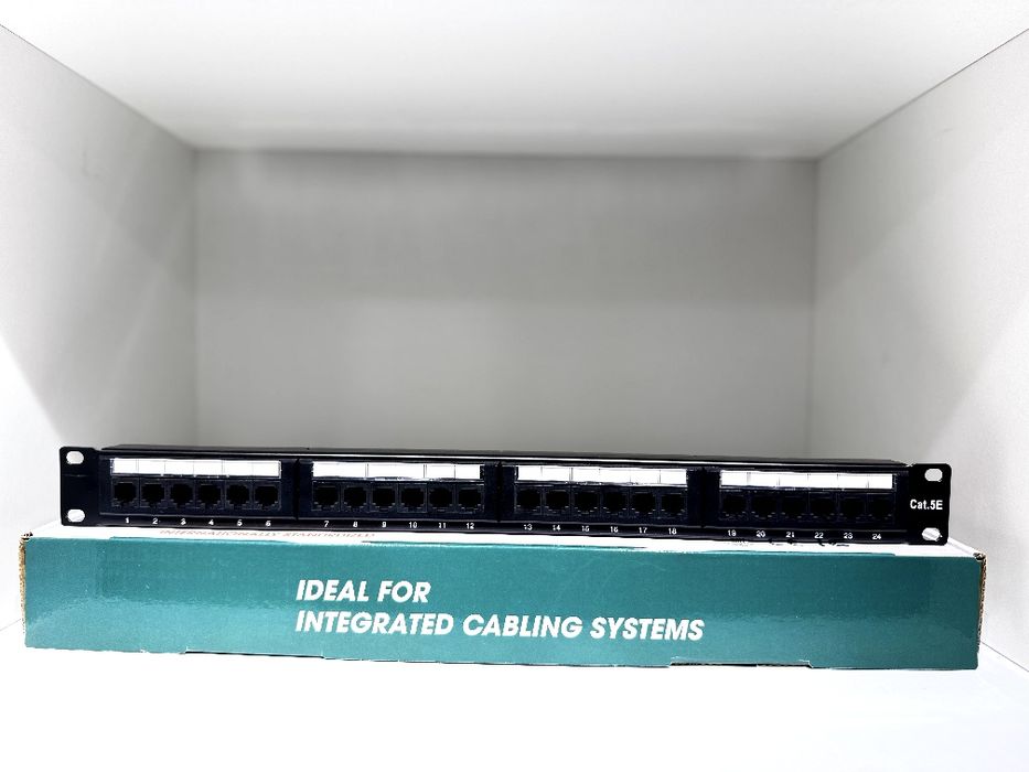 Патчьпанель, Patchpanel CAT 5E, CAT6, 24-48 port
