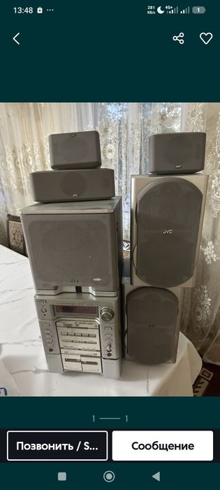 JVC музыкальный центр.