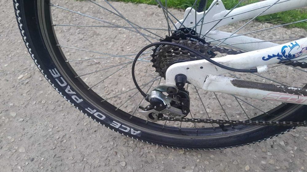 Bicicleta mtb copii (9-14 ani) Scott, 24 inchi, Aluminiu, 21 viteze
