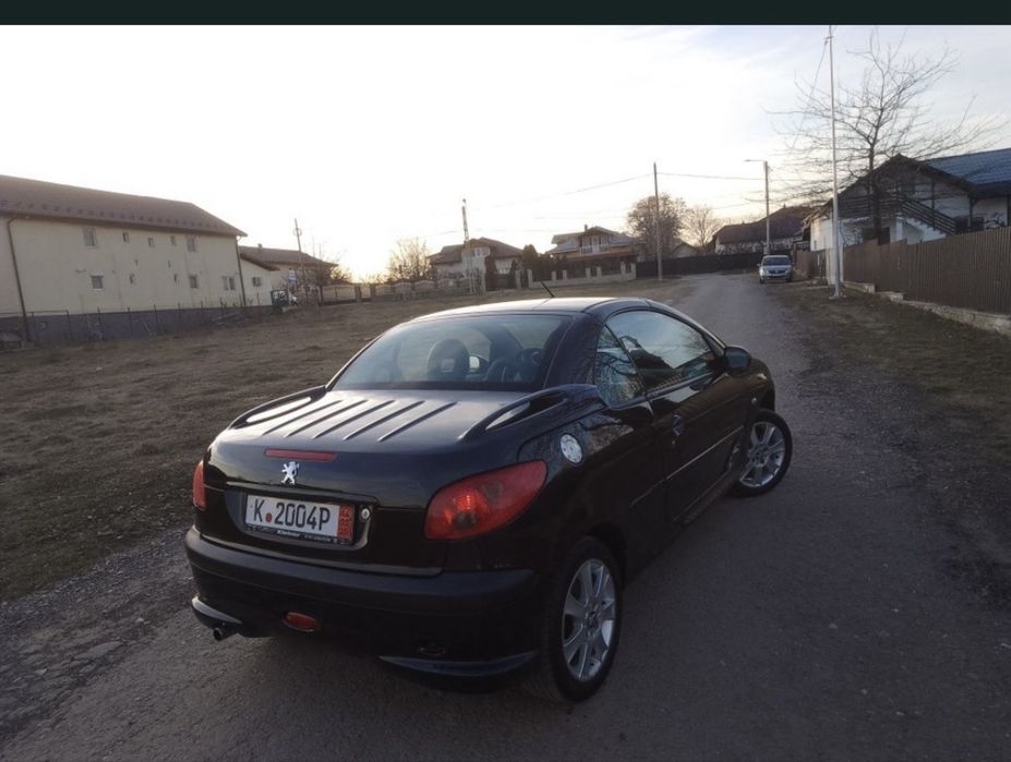 PEUGEOT 206 CC, 1.6 benzina, an 2006, EURO4
