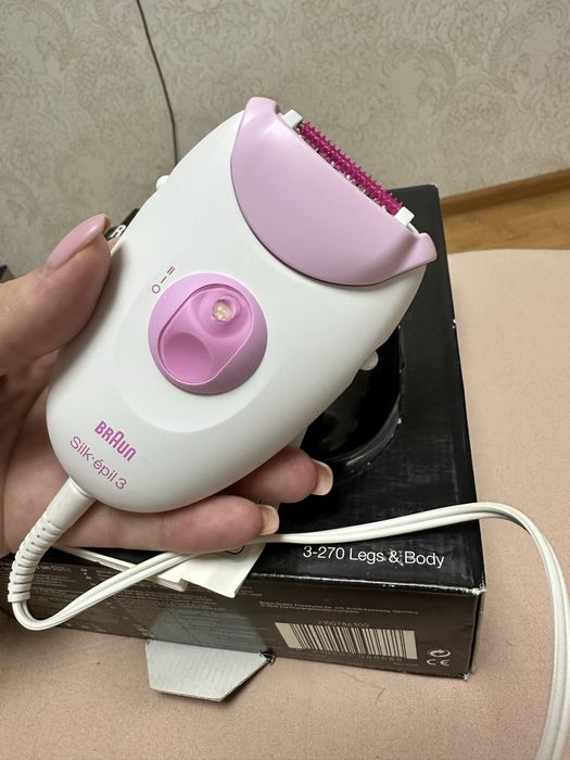 Продам эпилятор braun