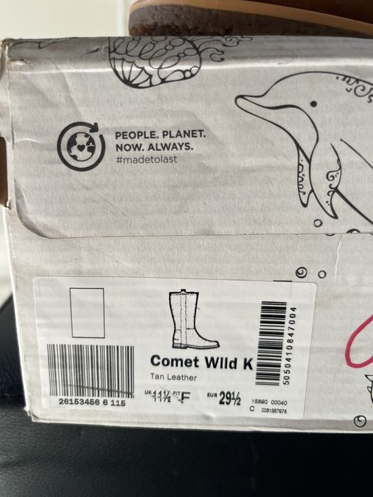 Детски ботушки Clarks номер 29.6