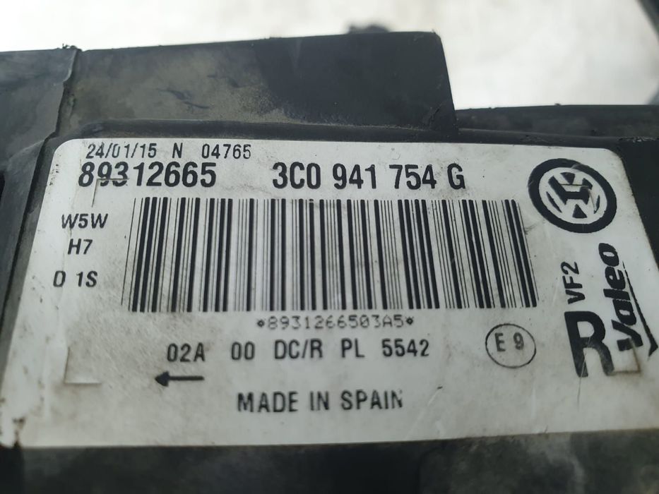 Far dreapta cu xenon 3c0941754G Volkswagen VW Passat B6  [din 2005 pa