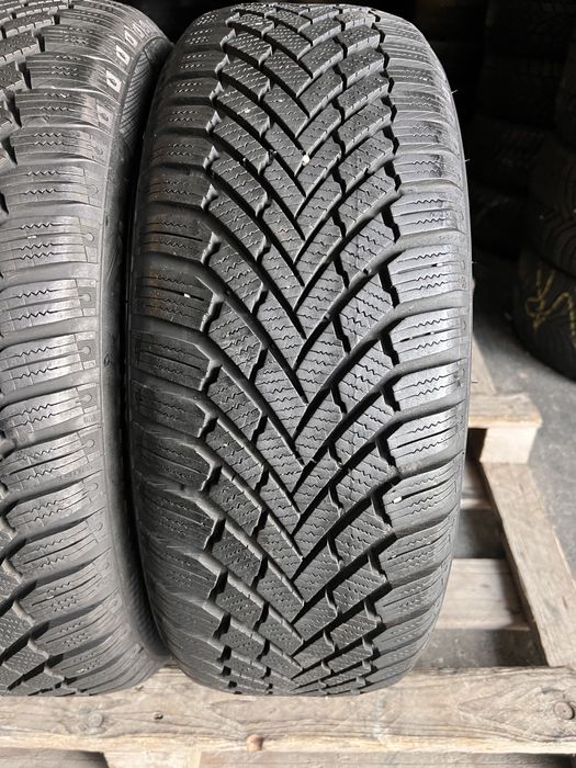 2 anvelope iarna ca NOI 195/55/16 , Continental ,  8’mm