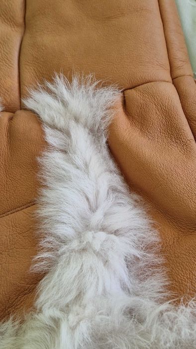 Кожено палто, агнешка кожа