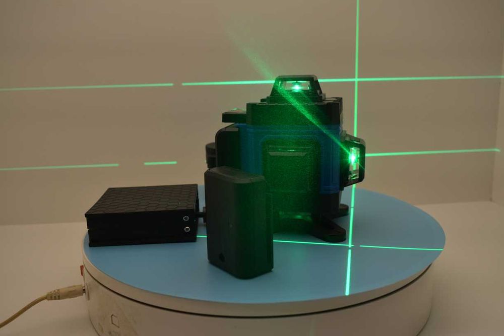 Hot Contine două Batteries  Reducere Nivela raza laser verde 16 linii 4D cu TELECOMANDA  New Nivelă fascicul kkamoon 16 lini 4D fascicul Laser verde