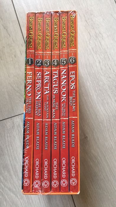 Beast Quest 1+2 поредица/комплект от 12 книги за 7+